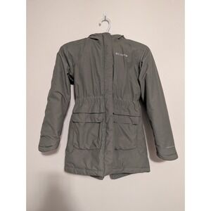 Columbia Girl's Nordic Strider Winter Jacket‎ Green Sz Medium (10-12) Omni Tech